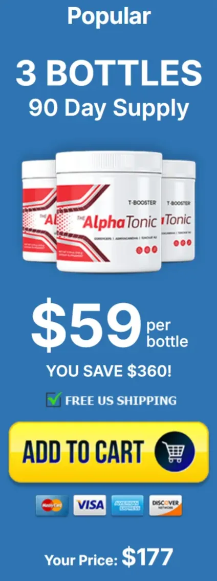 Alpha Tonic price 3 bottle
